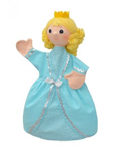 Marionnette princesse bleue
